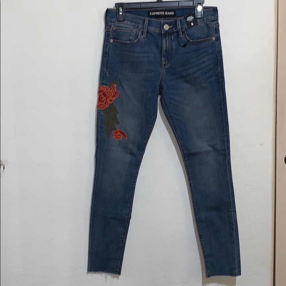 Light denim jeans from Express